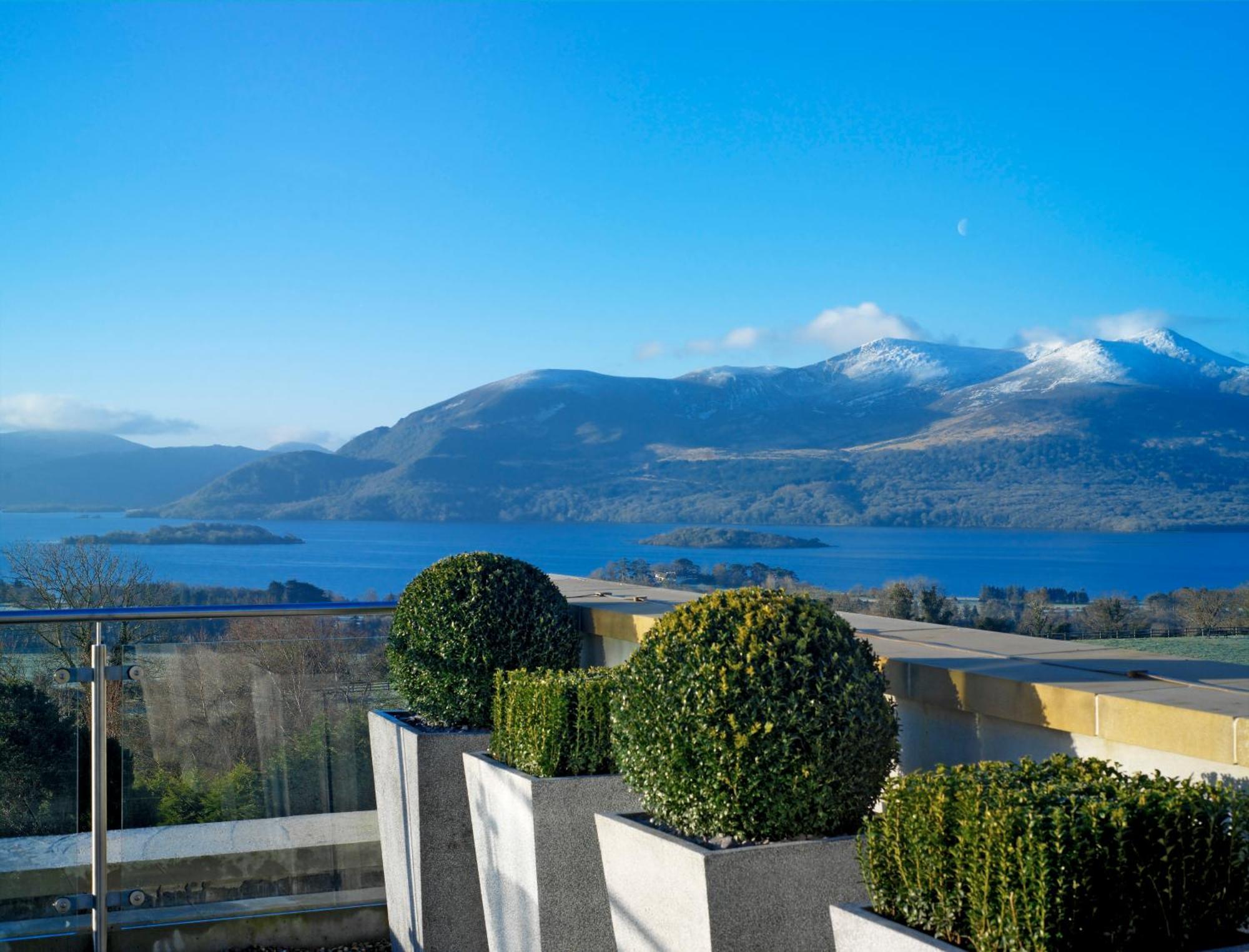 Aghadoe Heights Hotel & Spa 킬라니 외부 사진 View of Lake Taupo from the hotel